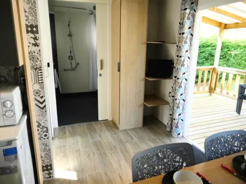 MOBILHOME 4 personnes - PMR 3 Pièces 4 Personnes Climatisé + TV