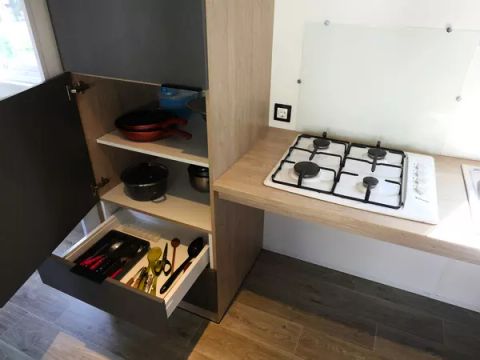 MOBILHOME 4 personnes - PMR 3 Pièces 4 Personnes Climatisé + TV