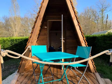 HÉBERGEMENT INSOLITE 2 personnes - La Hutte 2 personnes Sans Sanitaire