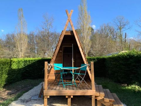 HÉBERGEMENT INSOLITE 2 personnes - La Hutte 2 personnes Sans Sanitaire