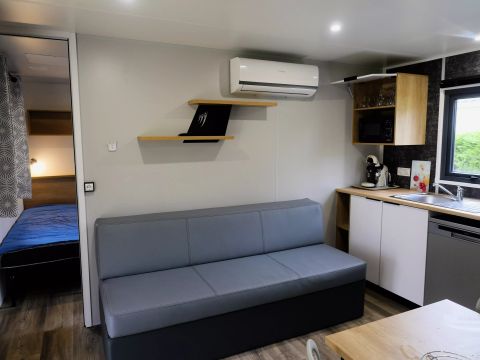 MOBILHOME 4 personnes - Laurier 3 Pièces 4 Personnes Climatisé + TV 2sdb
