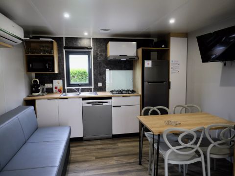 MOBILHOME 4 personnes - Laurier 3 Pièces 4 Personnes Climatisé + TV 2sdb
