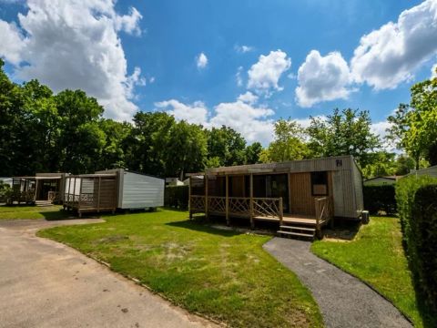 MOBILHOME 12 personnes - Le Carré des Tribus 4 mobil-homes 12 Personnes