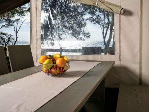 TENTE TOILE ET BOIS 5 personnes - Koversada Camping Resort - Tente Safari de luxe