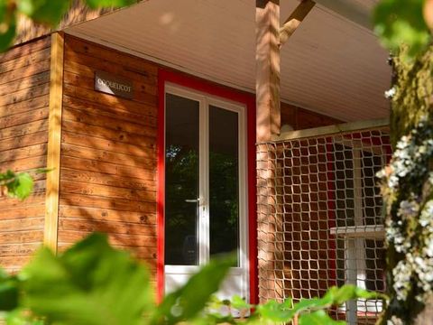 Chalet 4 personnes - Vacances - 2 chambres - 4/6p - 2 personnes supplémentaires possible en supplément contacter le camping