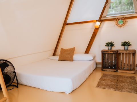 TENTE TOILE ET BOIS 4 personnes - OASIS TENT