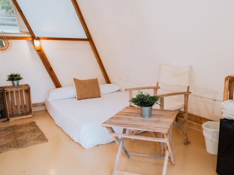 TENTE TOILE ET BOIS 4 personnes - OASIS TENT