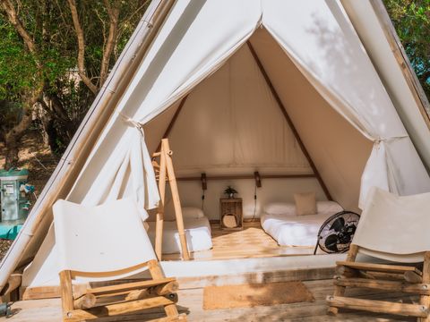 TENTE TOILE ET BOIS 4 personnes - SIROA TENT