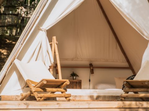 TENTE TOILE ET BOIS 4 personnes - SIROA TENT