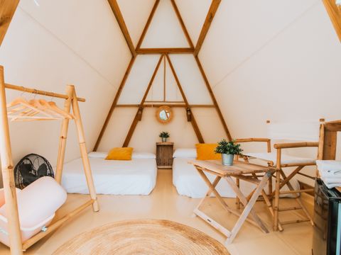 TENTE TOILE ET BOIS 4 personnes - BRUMA TENT