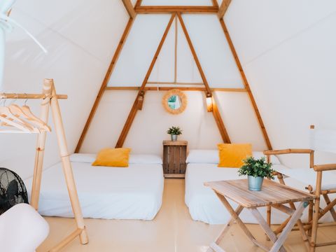 TENTE TOILE ET BOIS 4 personnes - BRUMA TENT