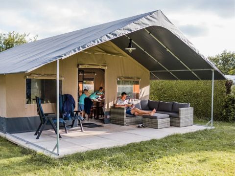 TENTE TOILE ET BOIS 6 personnes