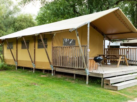 TENTE TOILE ET BOIS 6 personnes - Tente Lodge