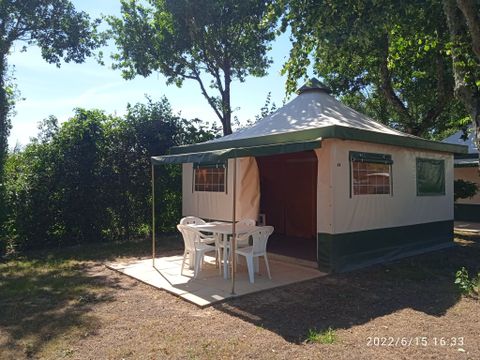 BUNGALOW TOILÉ 4 personnes - Bungalow toilé 2 chambres