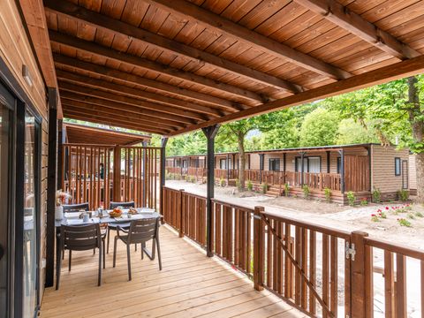 MOBILHOME 4 personnes - Lodge Deluxe Family Pet Allowed