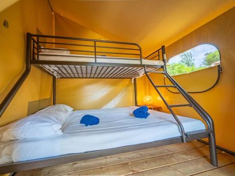 LODGE 5 personnes - Tente Eco Lodge | 2 Ch. | 4/5 Pers. | Sans SDB