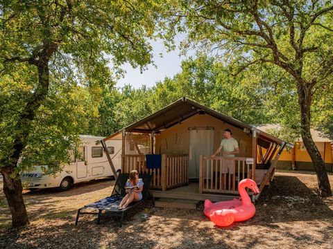 LODGE 5 personnes - Tente Eco Lodge | 2 Ch. | 4/5 Pers. | Sans SDB