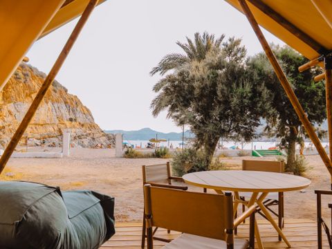 TENTE TOILE ET BOIS 5 personnes - SAFARI ARENA 5 VUE SUR LA MER