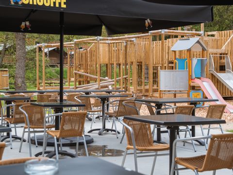 Tente en toile et en bois 4 personnes - Tente Safari I 4 personnes I Salle de bain privée