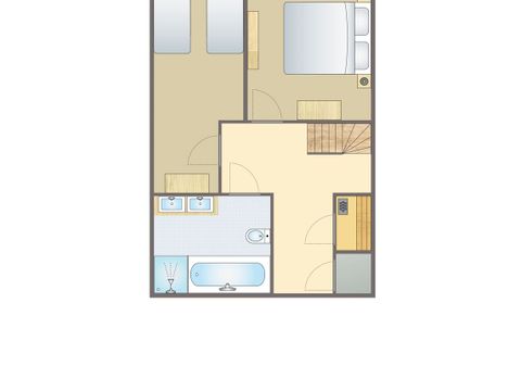 BUNGALOW 6 personnes - Maison de vacances pour 4-6 personnes