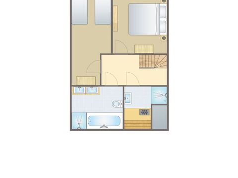 BUNGALOW 6 personnes - Maison de vacances pour 6 personnes