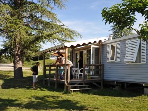 MOBILHOME 6 personnes - 3 chambres Riviera  climatisé 32m²