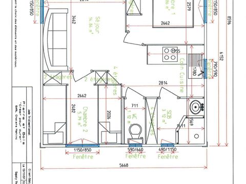 Chalet 10 personnes - Lodge chalet Twin 65m²+35m²