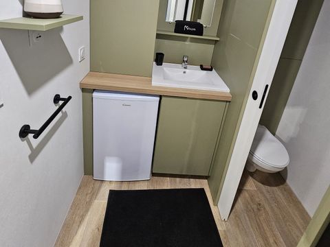 Emplacement - Emplacement avec sanitaires privés et réfrigérateur
