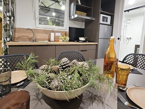 MOBILHOME 4 personnes - Mobilhome premium AVEC VUE et climatisation 2 chambres 4 personnes
