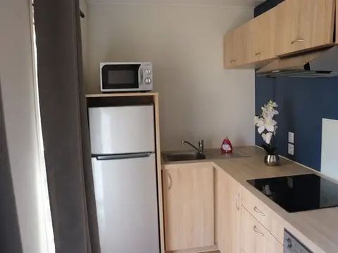 MOBILHOME 4 personnes - Lodge 3 pièces - Accueil lit bébé impossible