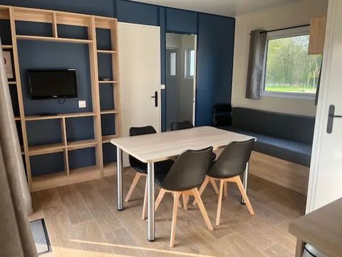 MOBILHOME 4 personnes - Lodge 3 pièces - Accueil lit bébé impossible