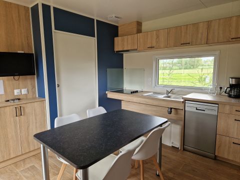 MOBILHOME 6 personnes - Lodge 4 pièces - Accueil lit bébé impossible