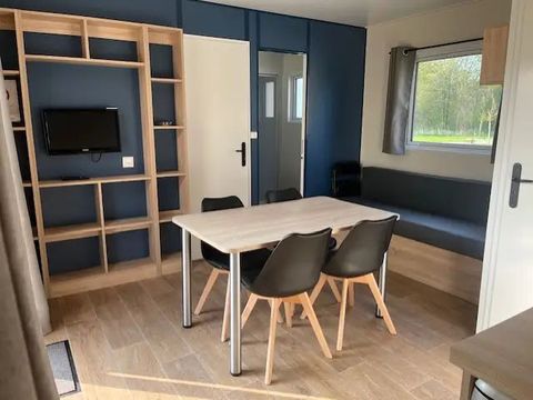 MOBILHOME 6 personnes - Lodge 4 pièces - Accueil lit bébé impossible