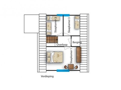 BUNGALOW 5 personnes - Dune 134