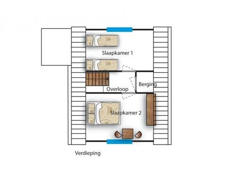 BUNGALOW 4 personnes - Dune 119