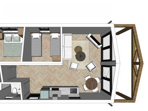 LODGE 4 personnes - Dune Lodge 76