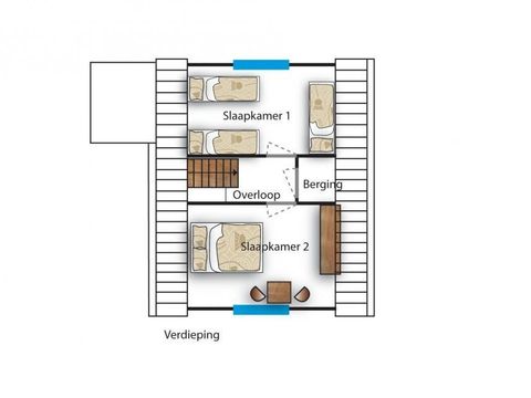 BUNGALOW 5 personnes - Dune 149