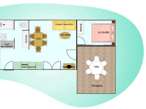 MAISON 7 personnes - COTTAGE FAMILY