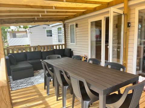 Mobilhome 8 personnes - Mobil-home 3 chambres - 8 pers.