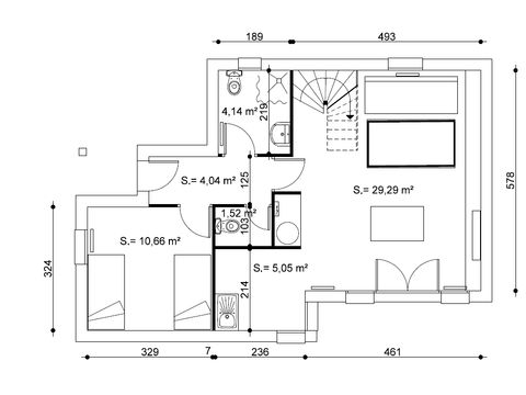 GÎTE 6 personnes -  3 chambres 