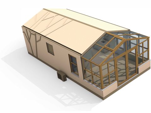 MAISON 16 personnes - Espace pour les groupes + 4 petites serres