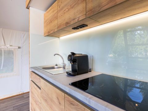 TENTE TOILE ET BOIS 4 personnes - 2-4ST