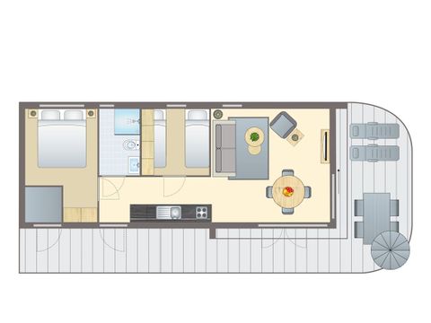 CHALET 4 personnes - 4B1