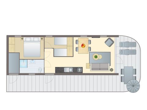 CHALET 4 personnes - 4B2