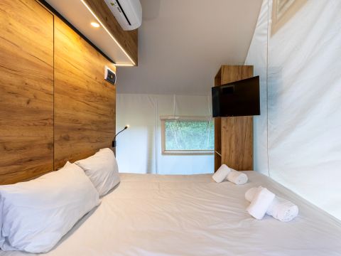 TENTE TOILE ET BOIS 4 personnes - Tente safari 2-4 personnes