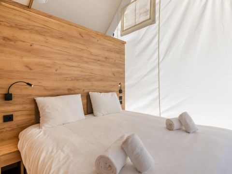 TENTE TOILE ET BOIS 6 personnes - Tente safari 4-6 personnes