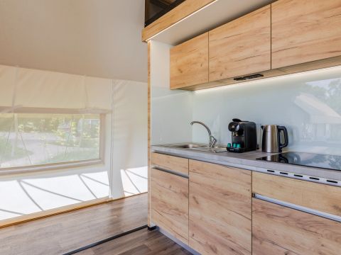 TENTE TOILE ET BOIS 6 personnes - Tente safari 4-6 personnes