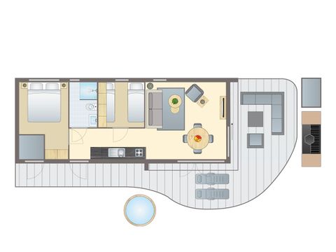 CHALET 4 personnes - Maison de vacances pour 4 personnes