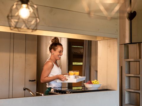 TENTE TOILE ET BOIS 6 personnes - Tente Safari de luxe