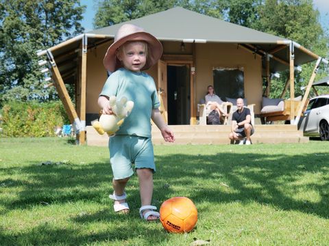 TENTE TOILE ET BOIS 6 personnes - Tente Safari de luxe